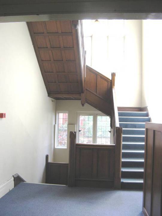 JCH Staircase in 1930 Traill Wing