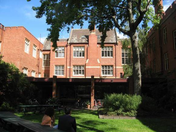 JCH rear (east side) of main wing and courtyard addition          