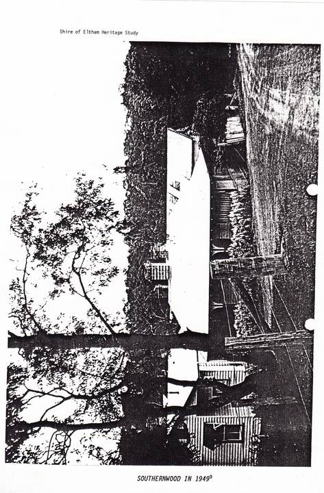 Walter Withers House - Southernwood 250 Bolton St 1949 2 - Shire of Eltham Heritage Study 1992
