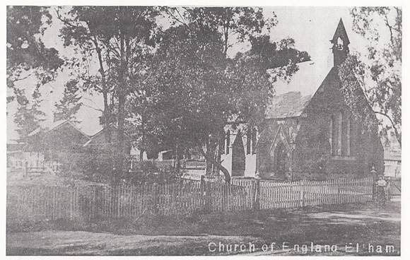St Margarets Anglican Church Eltham Black & White 1 - Shire of Eltham Heritage Study 1992