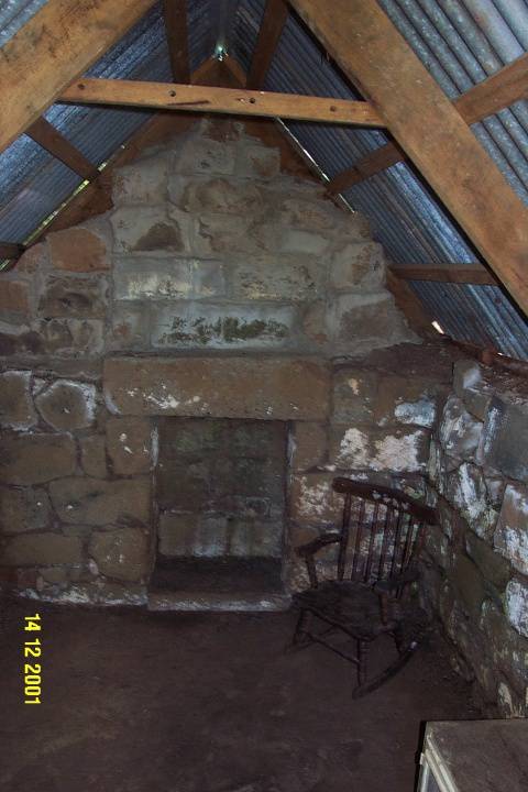 23196 Clifton Homestead smoke house 0318