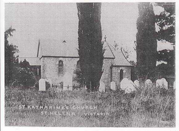 St Margarets Anglican Church Eltham Black & White 3 - Shire of Eltham Heritage Study 1992