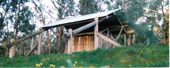 Miners Timber Slab Cottage 2 Castle Rd Colour 1 - Shire of Eltham Heritage Study 1992