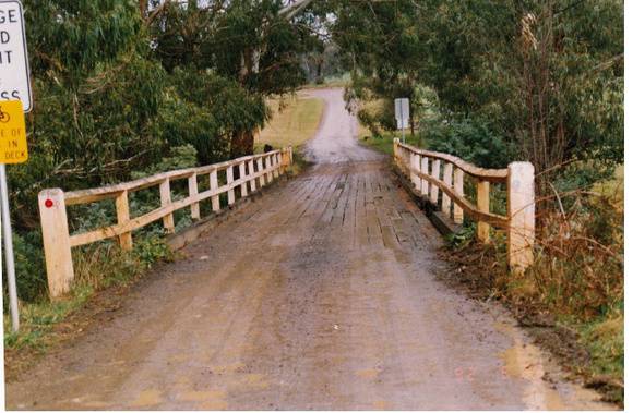 Timber Trestle Road Bridge Chapel Lane Colour 1 - Shire of Eltham Heritage Study 1992