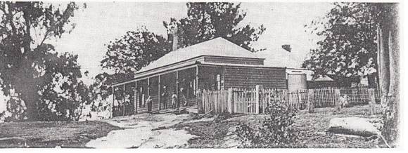Kangaroo Ground General Store Post Office Pines Black & White 2 - Shire of Eltham Heritage Study 1992