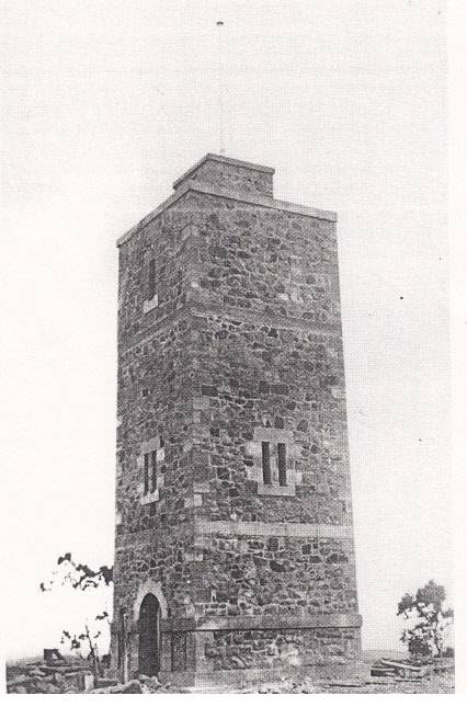 War Memorial and Components Eltham Yarra Gl Rd Black & White 2 - Shire of Eltham Heritage Study 1992