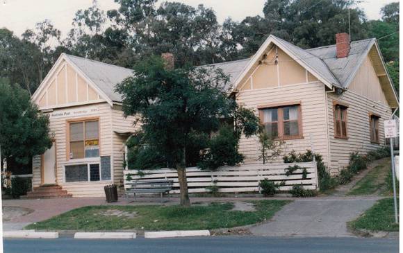 Hurstbridge Post Office 794 Heid King Rd Colour 4 - Shire of Eltham Heritage Study 1992