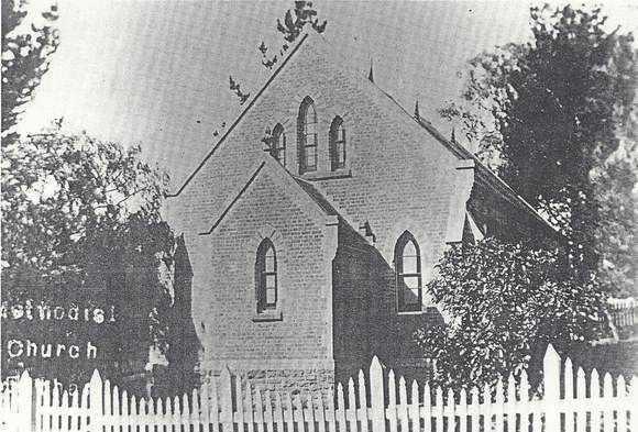 Uniting Church Main Rd Eltham Black & White 1 - Shire of Eltham Heritage Study 1992