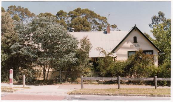 Panton Hill Primary Schoool and Memorial Bell Colour 1 - Shire of Eltham Heritage Study 1992