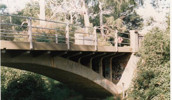 Hurstbridge Monier Bridge Colour - Shire of Eltham Heritage Study 1992