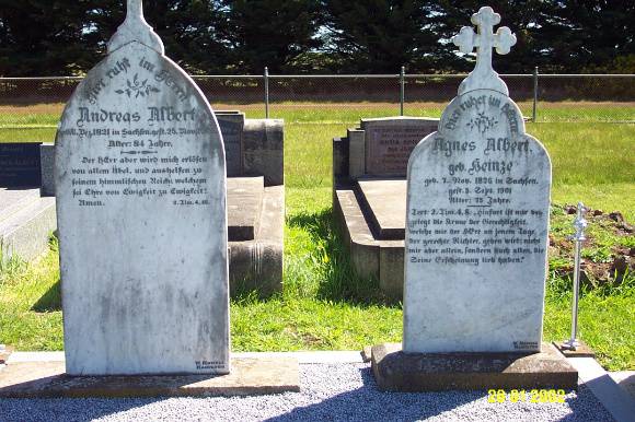 23443 Gnardenthal Cemetery Penshurst Albert Heinze 1464