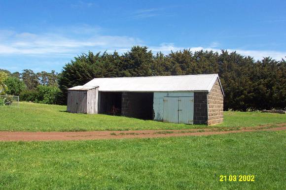 23644 Mirtschin Homestead complex machinery shed 1853