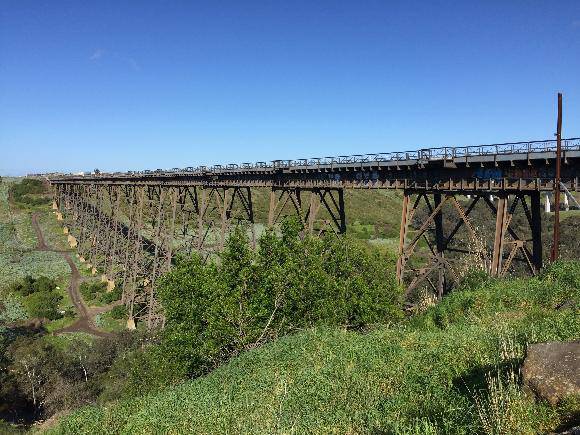 RAIL BRIDGE (ALBION VIADUCT) September 2016