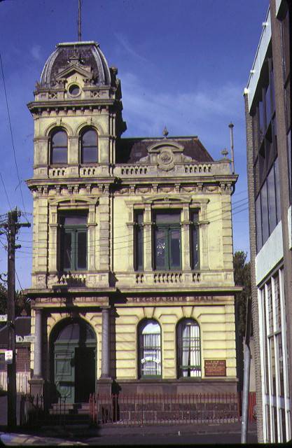 1 former rechabite hall little chapel street prahran front view
