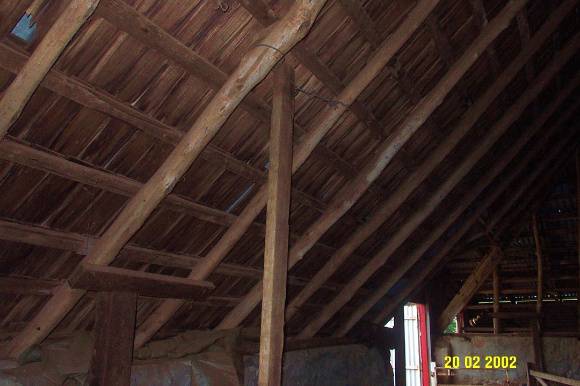 23435 Skene Homestead Strathkellar woolshed poles   shingles 1635