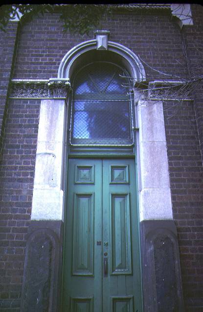 cable tram engine house gertrude street fitzroy detail front entrance