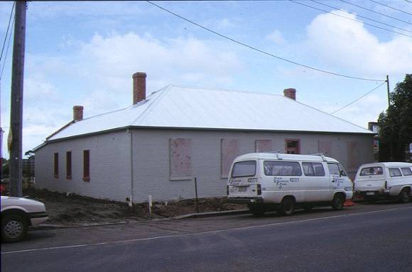 former harp inn packington street geelong west rear view