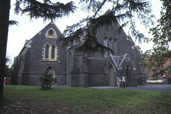 1 st stephens anglican church church street richmond front view jun1983