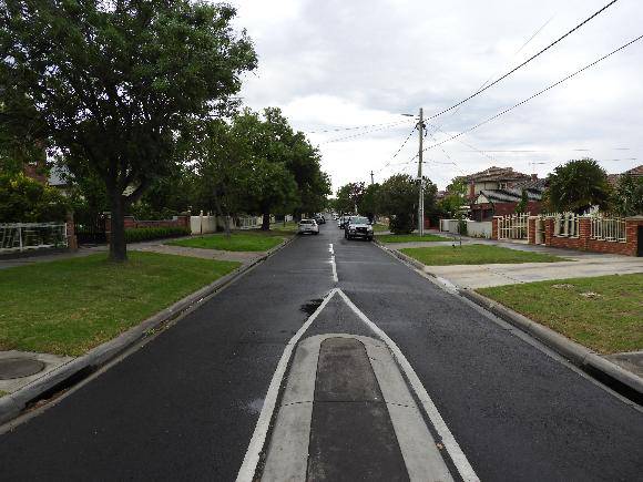. Roberts Street, looking north from Forrester Street, Essendon