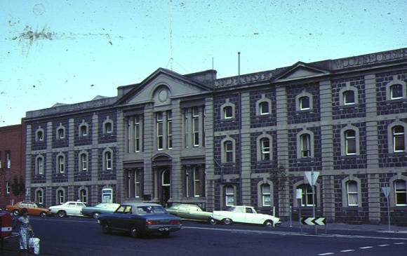 dennys lascelles wool stores geelong front view dennys lascelles feb1970