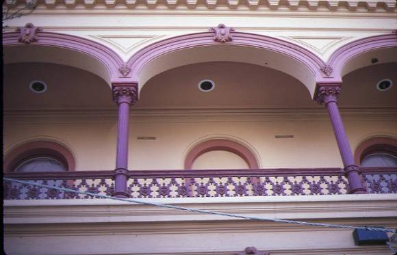 terrace 203 victoria parade fitzroy detail of balcony jul1984