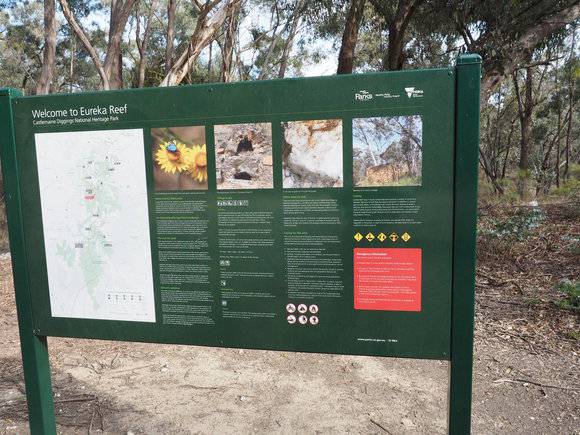 Eureka Reef Sign