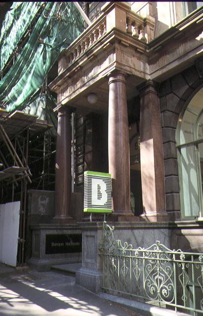 scottish house william street melbourne front entrance oct1990