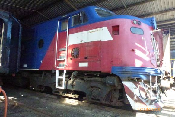 A60 in Shed at Seymour Railway Heritage Centre