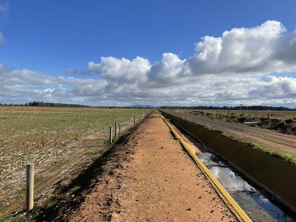 Southern extent (80S Road) - July 2021