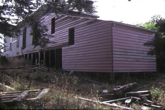 former wattle hill hotel lavers hill rear view april 1987