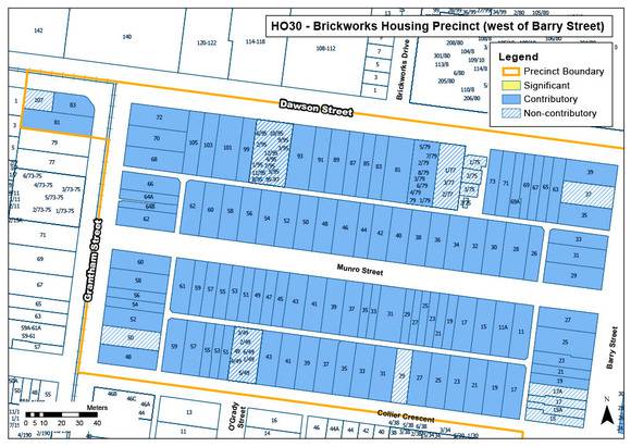 Brickworks Housing Precinct (west of Barry Street)