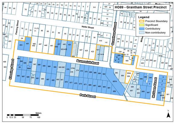 Grantham Street Precinct Map