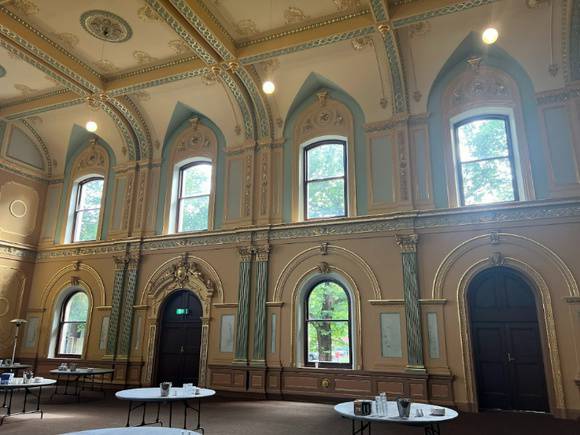 2023. Large hall space or former corn exchange. 