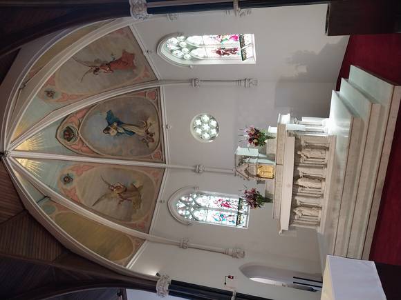 Convent Chapel interior Oct 2024
