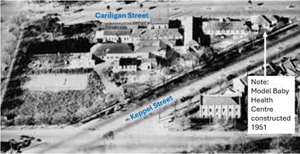 Aerial image after 1951