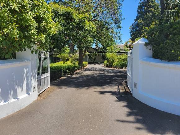 Main entry to the property from Bambra Road  November 2024