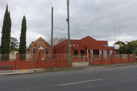 Former Bible Christian Church and later church buildings