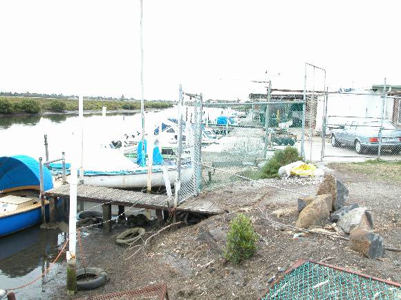 Koroit Creek Fishers Retreat Williamstown March 2003 KCAC Wharf