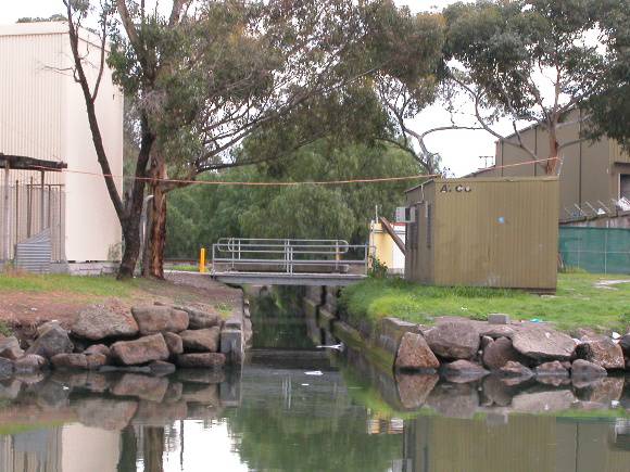 Lyons St Explosives Store And Dock Maribyrnong May 2003 Saffcol Wharf 001