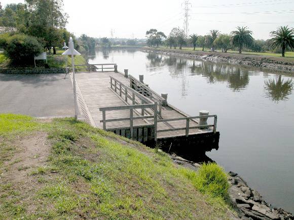 Pipemaker Park Wharf And Swinging Basin Maribyrnong July 2003 