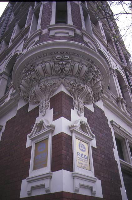 former gollin & company building bourke street melbourne front detail