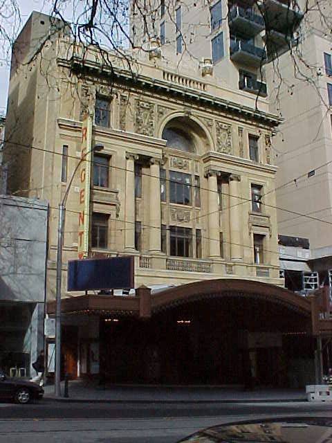 regent theatre collins street melbourne front view jul1999