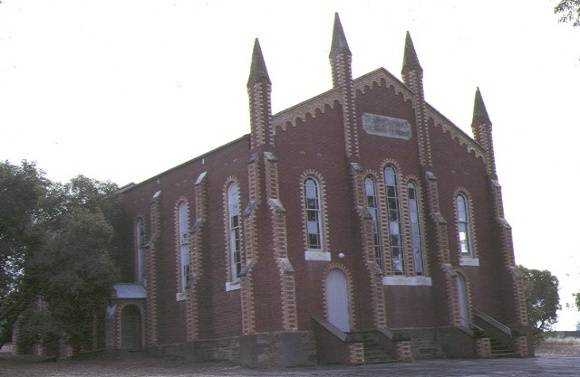 1 former methodist church california gully front view