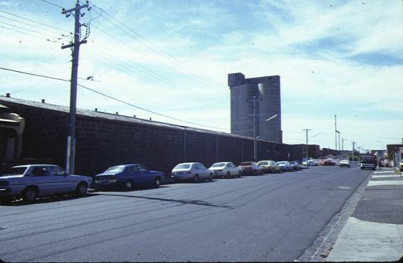 former melvilles grainstore colebrook street brunswick side elevation building 2