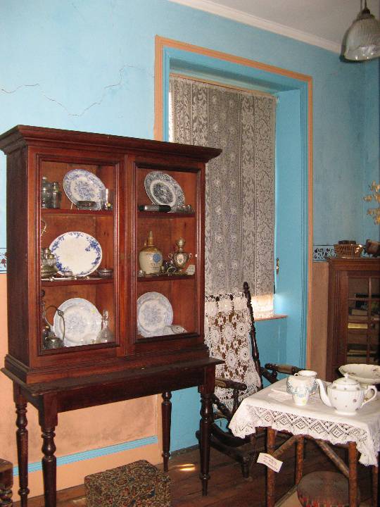 Interior - southwest room.  Aug 2007.