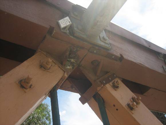 Swan Hill Bridge_Swan Hill_Feb 2008_mz_Truss Connector Detail