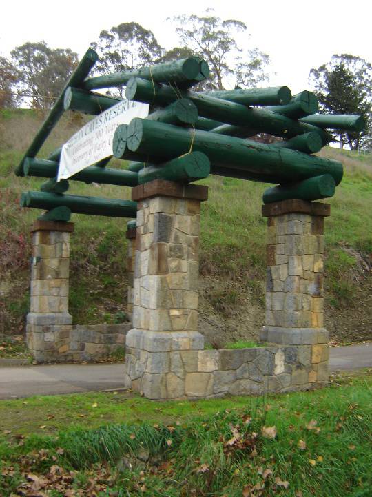 Entrance Arch.  May 2007.