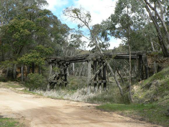 Mt Misery Creek Trestle Bridge,  Berringa 