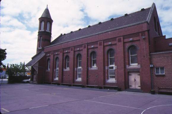 1 st john's church victoria parade east melbourne side view nov1988