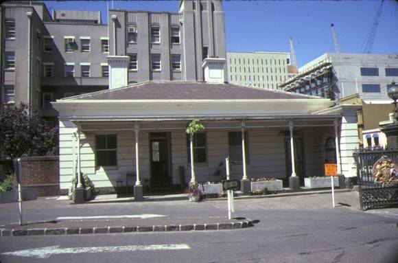 former royal mint williams street melbourne guard house feb1985